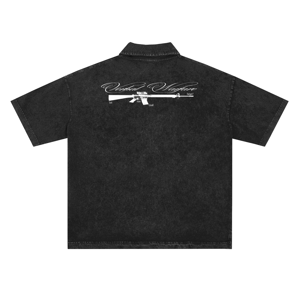 verbal warfare polo t-shirt