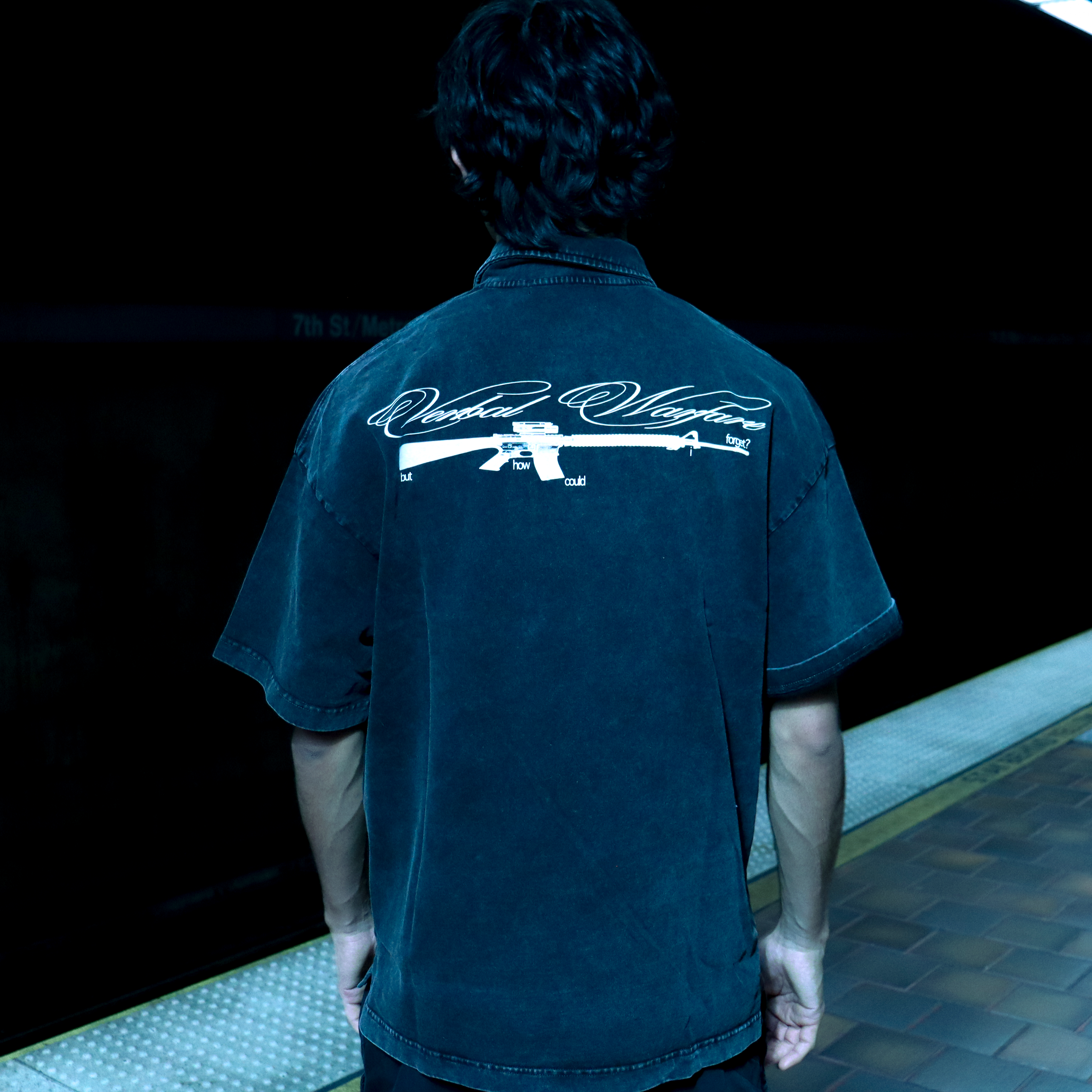 verbal warfare polo t-shirt