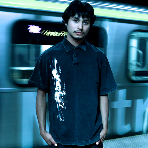 verbal warfare polo t-shirt